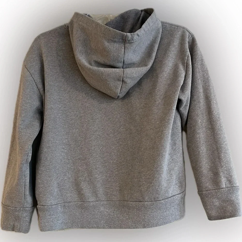 Old Navy Minecraft Grey Hoodie Sweatshirt, Unisex L (10-12)